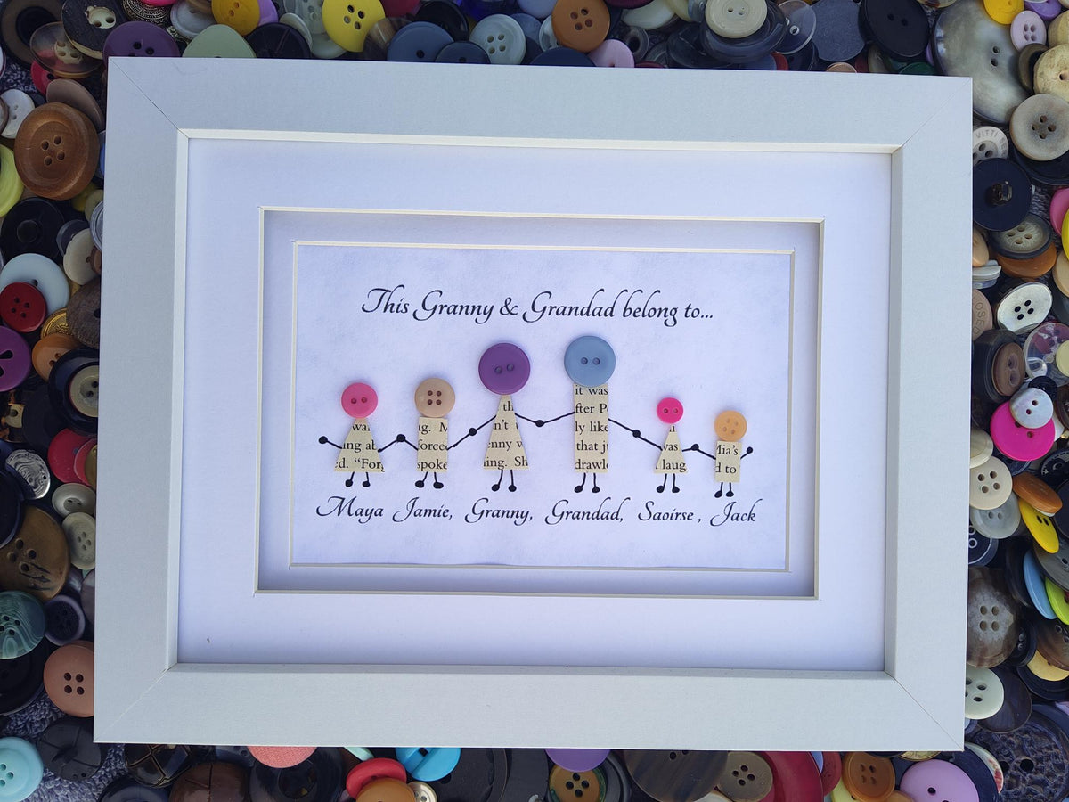 Handmade Personalised Gift for Grandparents