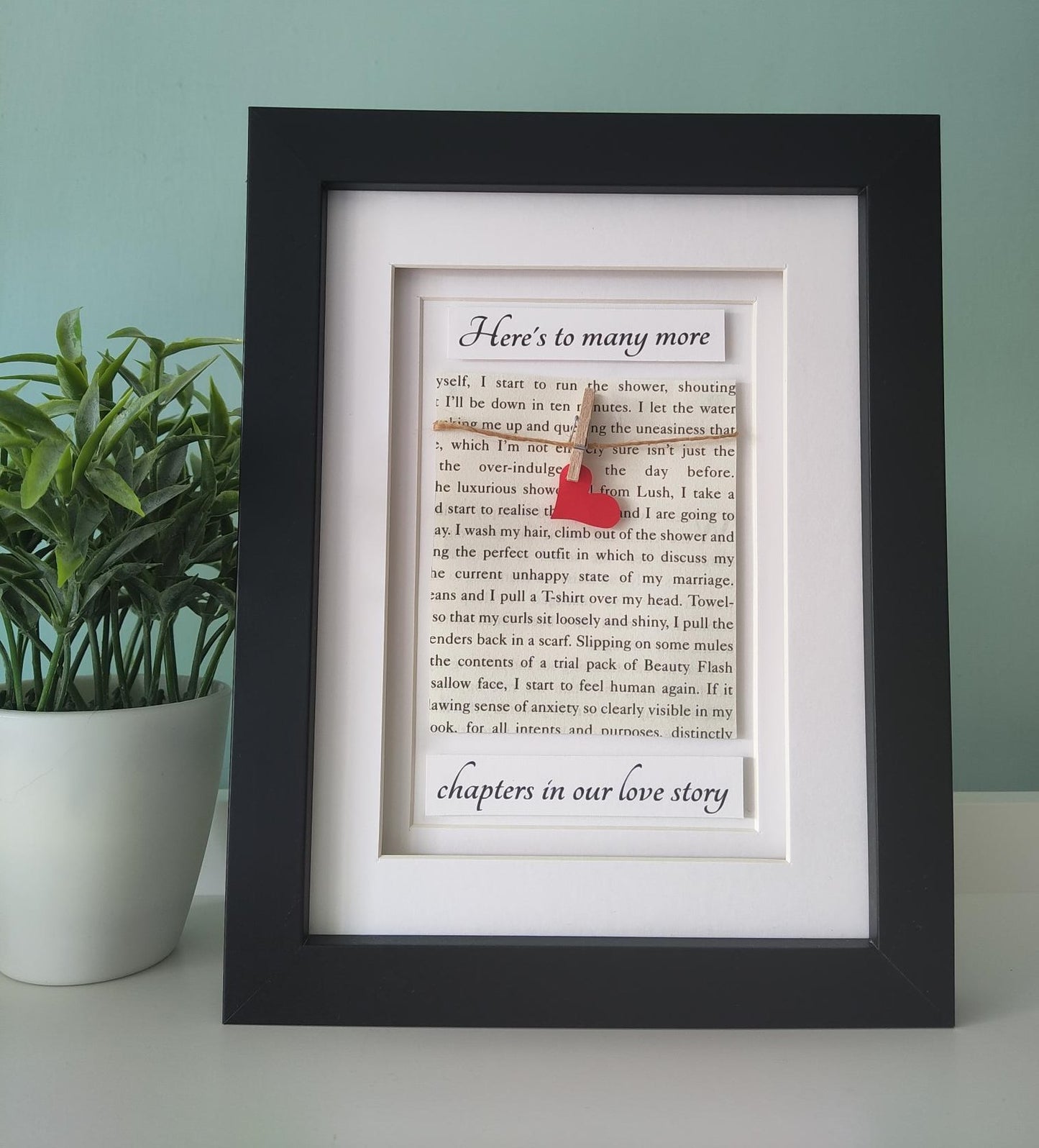 Here's To Many More Chapters In Our Love Story