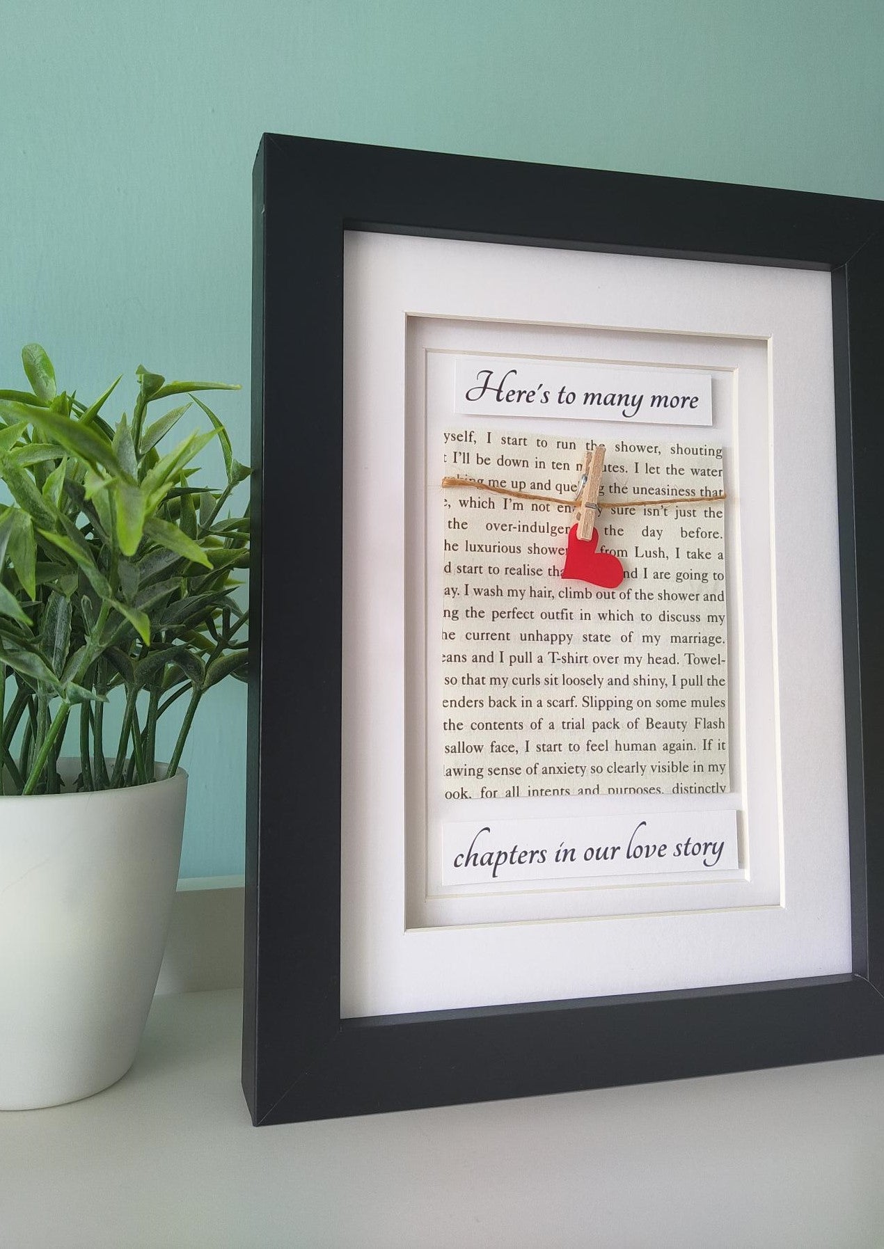 Here's To Many More Chapters In Our Love Story