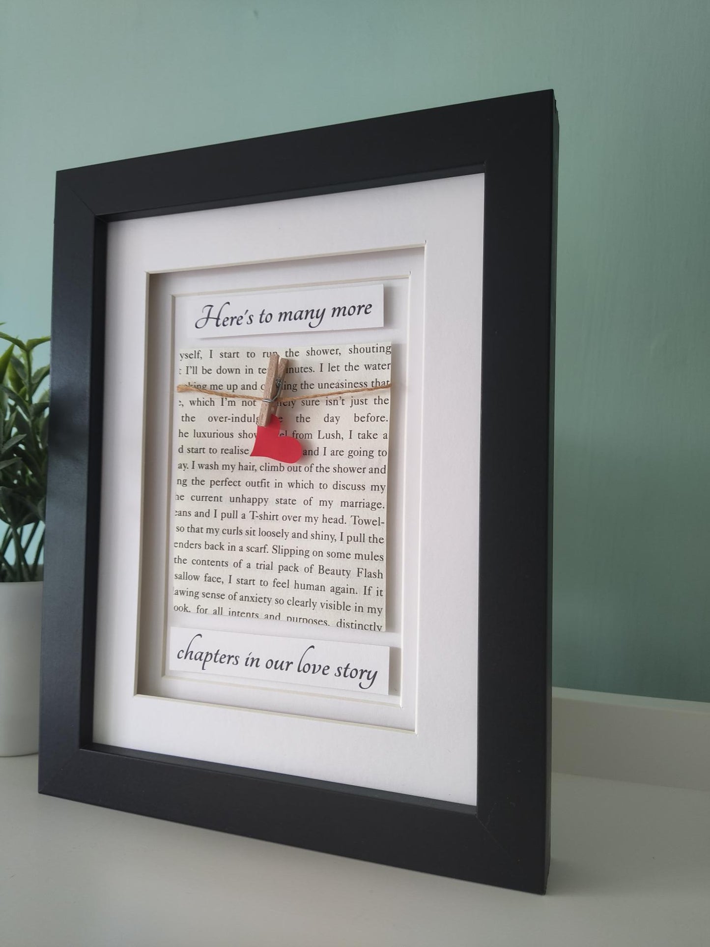 Here's To Many More Chapters In Our Love Story