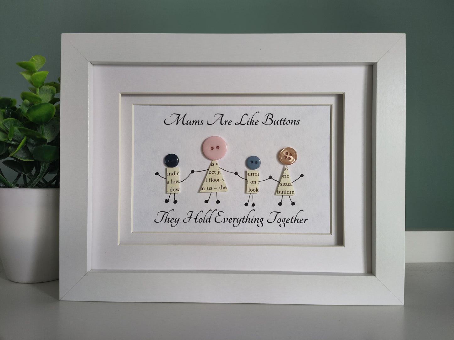 Mums Are Like Buttons