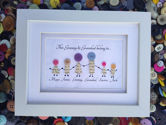 Handmade Personalised Gift for Grandparents